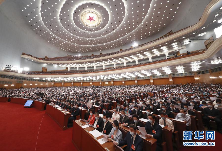 5月21日，中國人民政治協(xié)商會議第十三屆全國委員會第三次會議在北京人民大會堂開幕。 