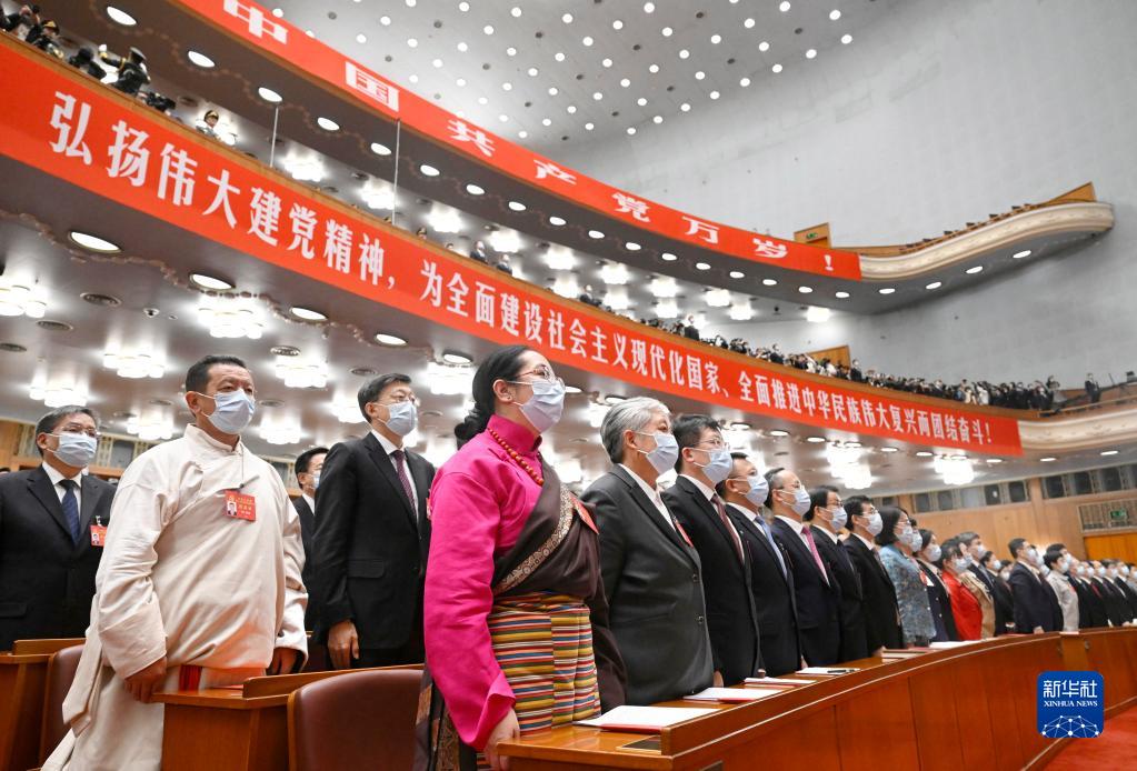 10月22日，中國共產(chǎn)黨第二十次全國代表大會閉幕會在北京人民大會堂舉行。
