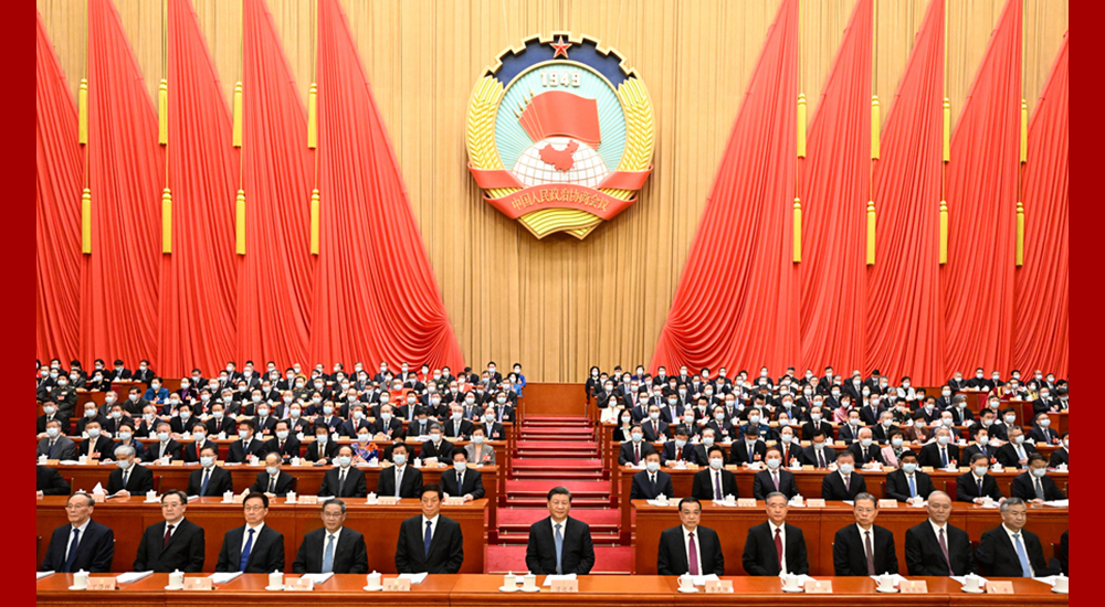 3月4日，中國人民政治協(xié)商會議第十四屆全國委員會第一次會議在北京人民大會堂開幕。