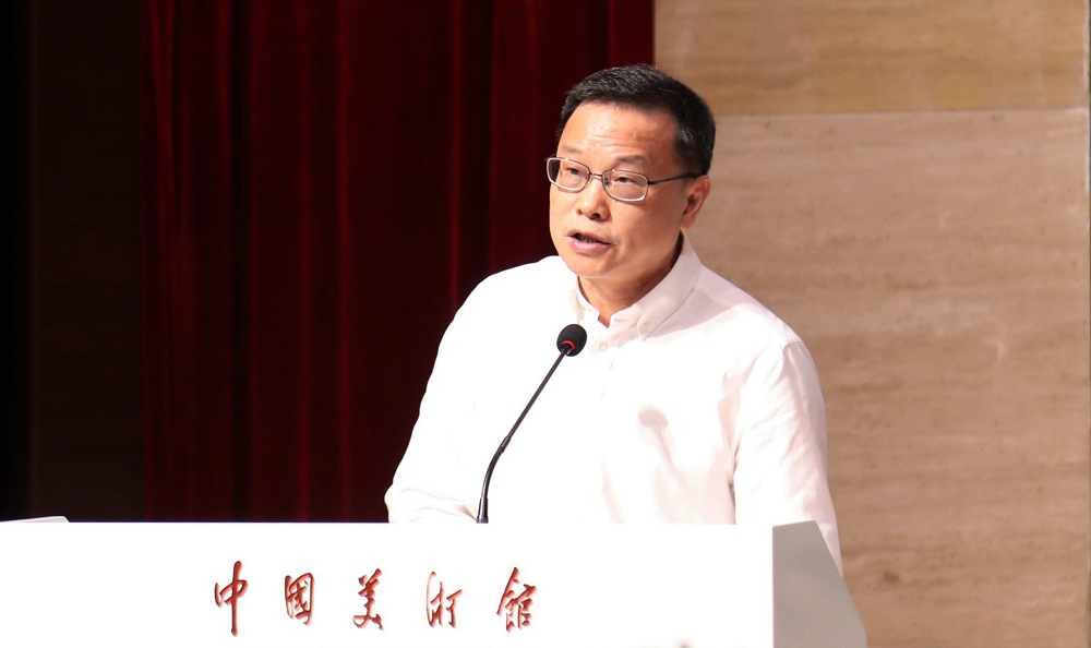 廣西文聯(lián)黨組成員、副主席匡達(dá)藹在致辭