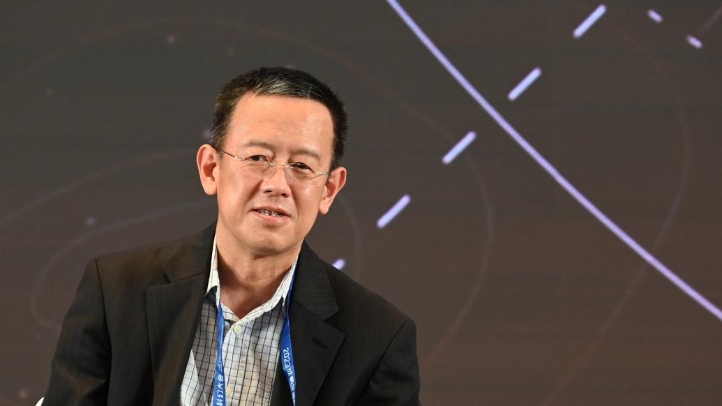 2023年10月20日，參加成都世界科幻大會的韓松