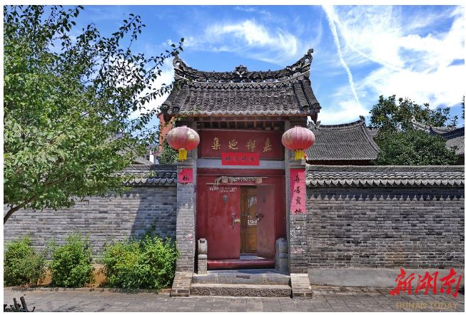 棣花古鎮(zhèn)的賈平凹老宅。