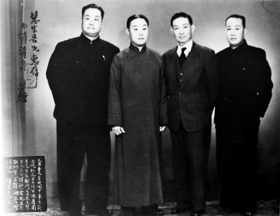 京劇“四大名旦”合影（左起：程硯秋、尚小云、梅蘭芳、荀慧生） 資料圖片