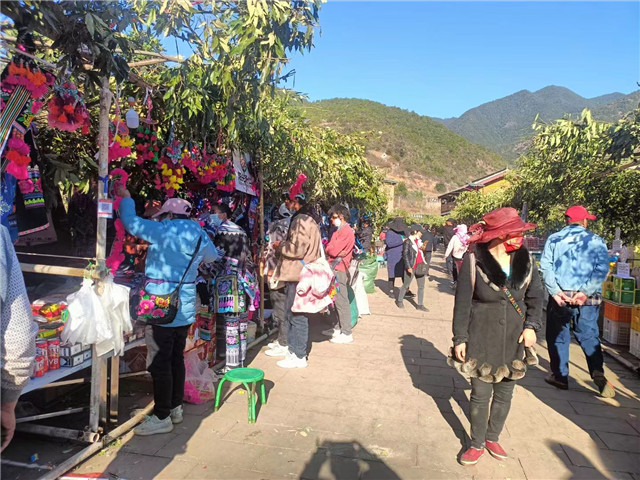 老家直苴的山街，以前李躍慧經(jīng)常會(huì)去那里擺攤