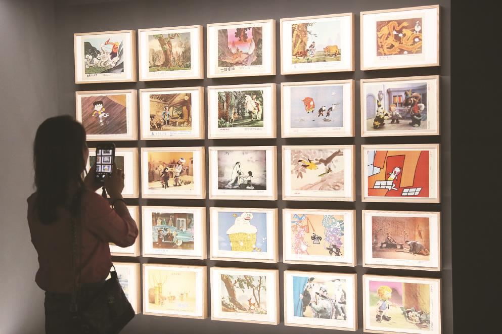 “繪動(dòng)世界”展覽現(xiàn)場。 （主辦方供圖）