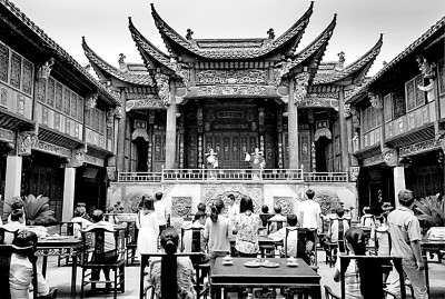 南京溧水古戲臺。資料圖片