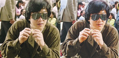 《飛鷹計劃》修復(fù)前后對比，右為修復(fù)后畫面。 　　本文配圖由出品方提供