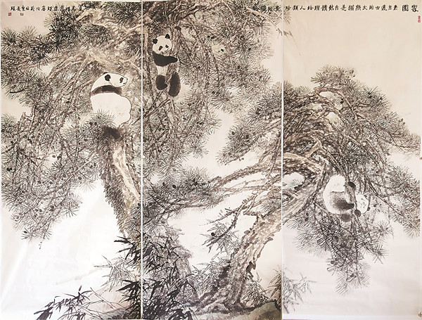 家園（中國(guó)畫(huà) 2019年） 朱理存、馬振聲 作