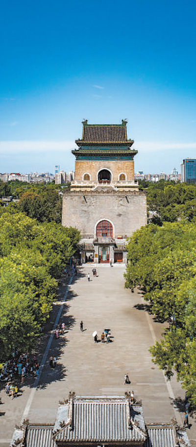 鐘樓外景。  　　國(guó)家文物局供圖