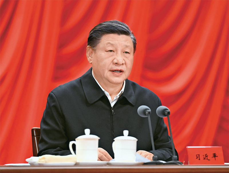 2023年2月7日，新進(jìn)中央委員會的委員、候補(bǔ)委員和省部級主要領(lǐng)導(dǎo)干部學(xué)習(xí)貫徹習(xí)近平新時(shí)代中國特色社會主義思想和黨的二十大精神研討班在中央黨校（國家行政學(xué)院）開班。中共中央總書記、國家主席、中央軍委主席習(xí)近平在開班式上發(fā)表重要講話。 新華社記者 李學(xué)仁/攝