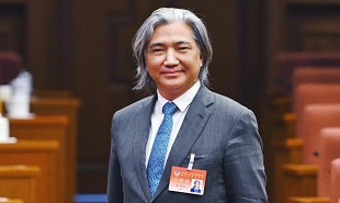 全國政協(xié)副秘書長、民盟中央副主席、中國美術(shù)館館長吳為山